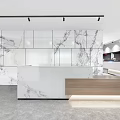 Modern Public Office Building Institute 3d model