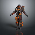 Sci-Fi Armor Alien Armor Sci-Fi Armor High-Tech Armor Futuristic Armor Alien Warrior Armor 3d model