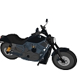 Modern Motorcycle Racing 3d model