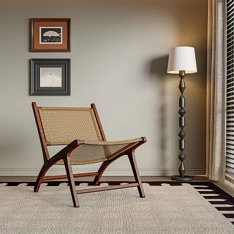 modern leisure chair 3d model