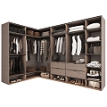 Modern wardrobe 3d model