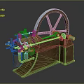Engine Racing Engine Racing Engine Car Engine Car Engine Car Engine Vehicle 3d model