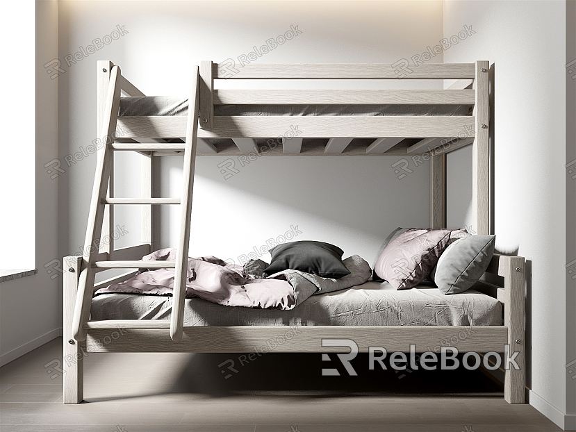 Modern Bed and Bed Children's Bed model