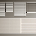 venetian blinds blackout blinds roller blinds 3d model