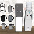 Assorted Electric Kettles And Water Dispensers For Daily Home Use