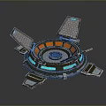 Sci-fi Items Sci-fi Components High-tech Components Sci-fi Equipment Sci-fi Scene Sci-fi Environment Game Scene 3d model