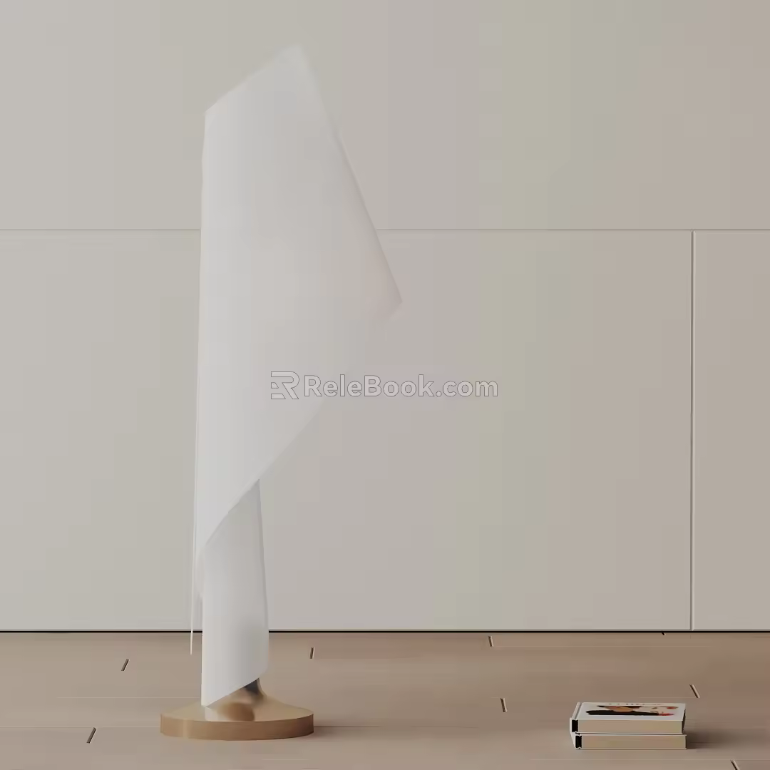 Modern floor lamp 3d model