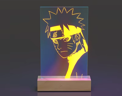 Naruto Naruto Table Lamp Bedroom 3d model