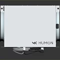 HUIMON Square Box Ventilation Equipment With Circular Port And Orange Filter