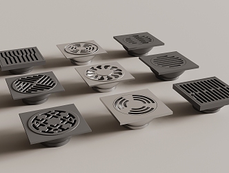 Floor drain 3d model