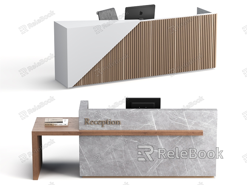 Reception Desk model