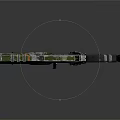 Modern Sci-Fi Gun Sci-Firearms Sci-Fi Game Gun Games Firearms Game Gun 3d model