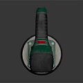 Green Electric Power Sander With Ergonomic Handle Abrasive Disc For Woodworking Professional Hardware Tool