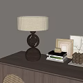 Middle Style Table Lamp 3d model