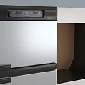 Medical Supplies Storage System With Glass Door Cabinets And Metal Drawers