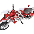 Vintage Brown Motorcycle with Chrome Accents Black Seat and Silver Rimmed Wheels
