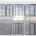 Contemporary Double Doors With Glass Panels And Multiple Styles For Interior Exterior