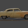 vintage car 3d model