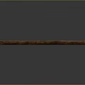 Ornate Metal Sword In Wooden Box With Red And Blue Lining And Decorative Hilt