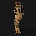 Sci-fi mecha sci-fi robot cyberpunk SCIFI artificial intelligence war machine robot soldier robot 3d model