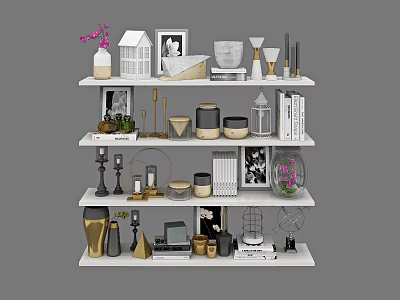 Ornaments combination 3d model