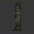 Scenic Ancient Stone Archway With Half Open Intricate Iron Gates