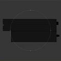 Modern game console Nintendo game console 3d model