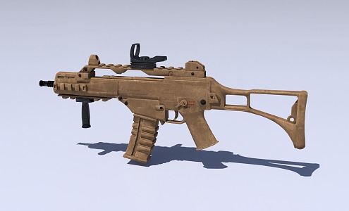 Rifle G36C Assault Rifle Gun Automatic Rifle 3d model