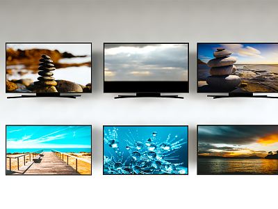 Modern Television model