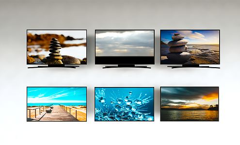 Modern Television 3d model