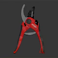 Red and Black KENNEDY Pliers with Serrated Jaws for Hardware Tool Use