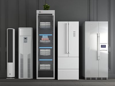 Modern Refrigerator Household Double Open Refrigerator Single Open Refrigerator Intelligent Refrigerator Vertical Refrigerator model