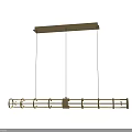 Modern Gold Circular Ring Chandelier With Sleek Hanging Design For Contemporary Spaces