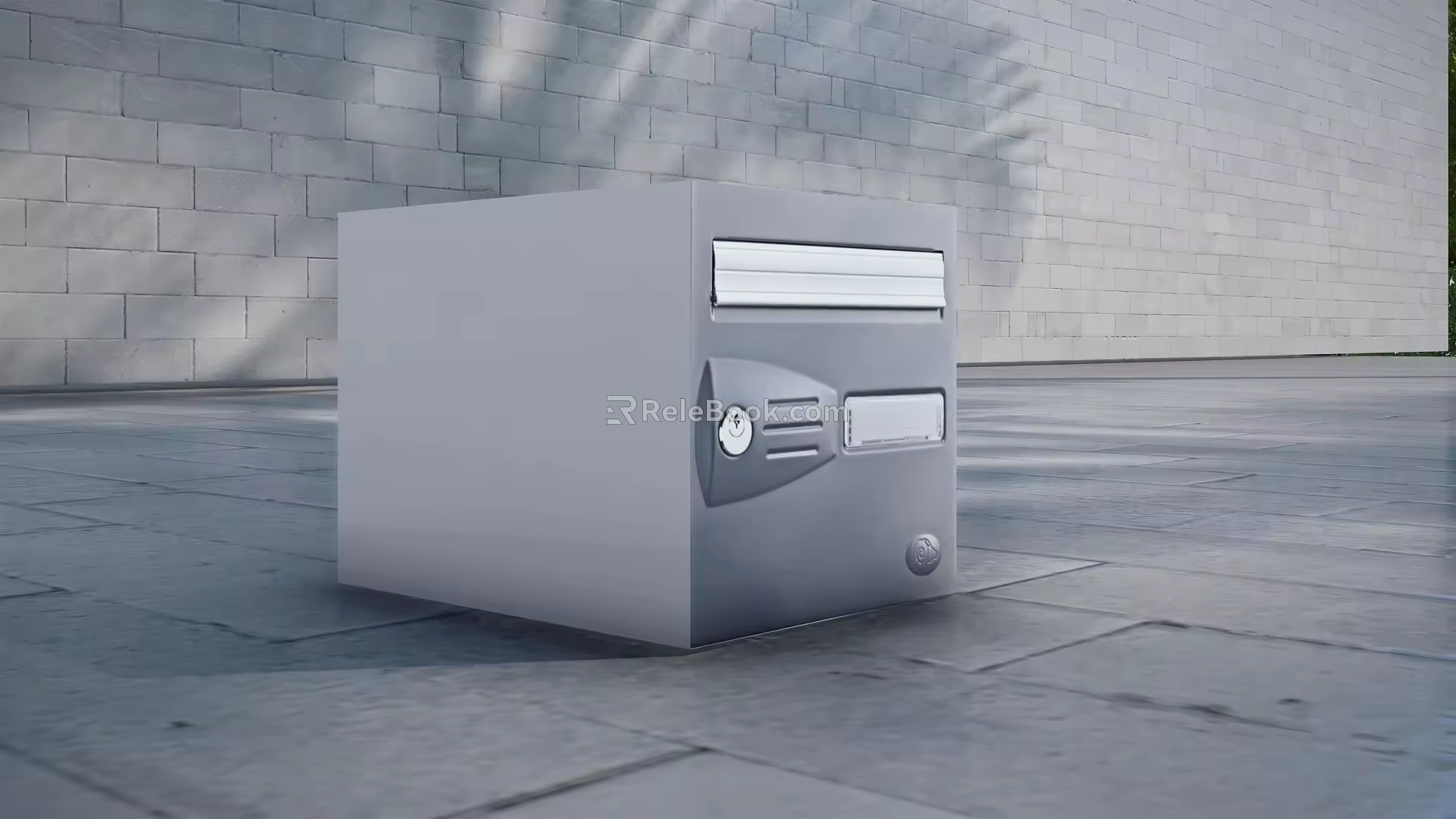 Modern mailbox 3d model