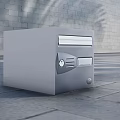 Modern mailbox 3d model