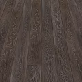Dark Oak Wood Flooring with Natural Grain Patterns for Living Room
