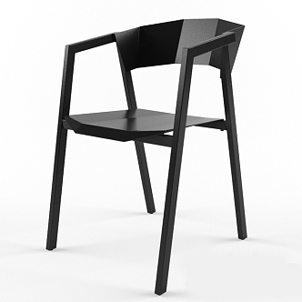 Chair Seat Stool Leisure Chair Single Chair 3d model