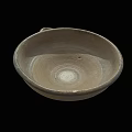 Handcrafted Ceramic Bowl Featuring Light Brown Hue Natural Texture And Round Design