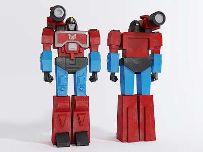 Modern Robot Toy Mecha 3d model
