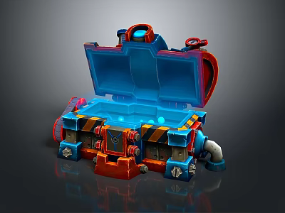 Science Fiction Box Science Fiction Box Military Box Password Box Military Supplies Science Fiction Supplies Science Fiction Password Box 3d model