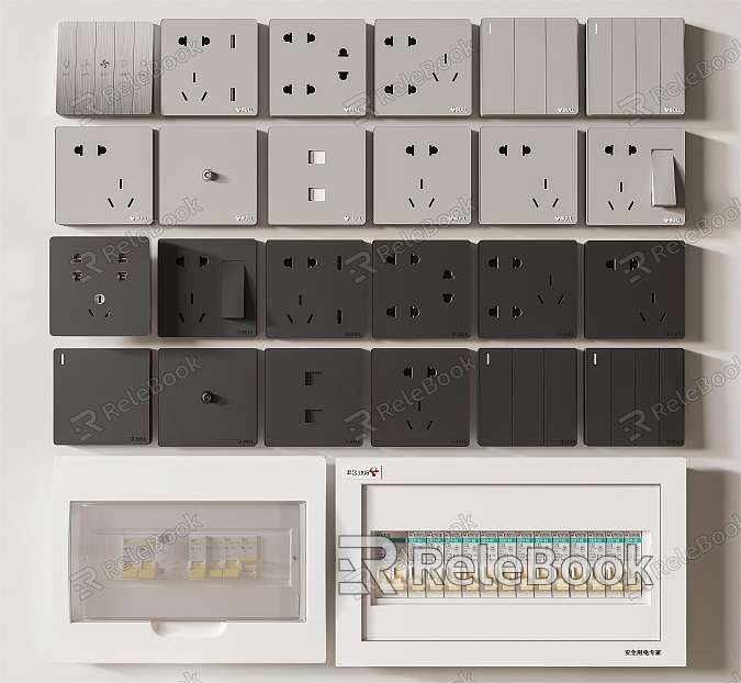 Modern Switch Switch Socket model