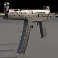 Modern Tactical Assault Rifle with Metal Body Magazine and Tactical Rail