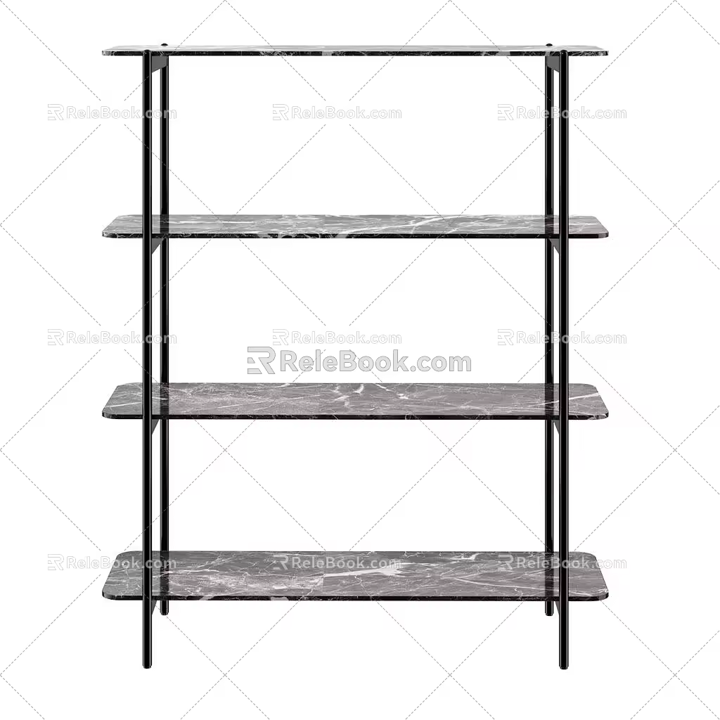 Bookshelf 3d model
