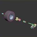 High Quality Automotive Parts Including Tire Spring And Suspension Components