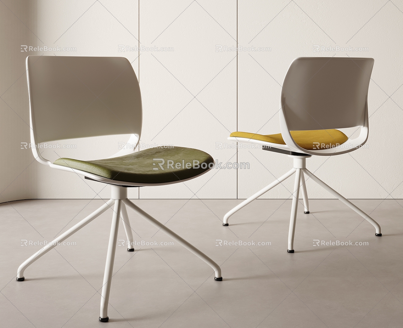 Modern office chair 3d model