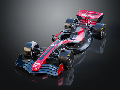 Modern Racing High-end Racing Formula Racing 3d model Modern Racing High-end Racing Formula Racing 3d model