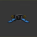 Modern Sci-Fi Equipment Sci-Fi Items Sci-Fi Components High-Tech Components 3d model