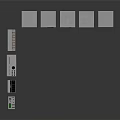 Industrial Electrical Control Panels And Cabinets With Digital Displays Control Buttons And Green Indicators