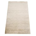 Stacked Square Rugs With Woven Texture Neutral Beige Brown Geometric Patterns 3d model