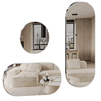 COVO decorative mirror 3d model